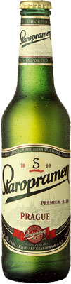Das Bier Staropramen Premium (Leák) wird hier als Produktbild gezeigt.
