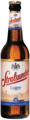 Das Bier Stralsunder Lager wird hier als Produktbild gezeigt.
