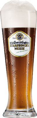 Das Bier Straubinger Weisse Dunkel wird hier als Produktbild gezeigt.