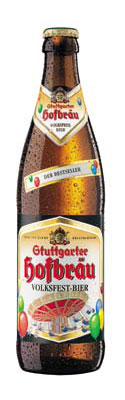 Das Bier Stuttgarter Hofbräu Volksfestbier wird hier als Produktbild gezeigt.