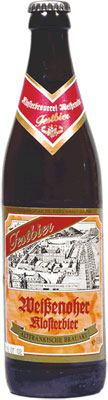 Das Bier Weißenoher Klosterbier Festbier wird hier als Produktbild gezeigt.