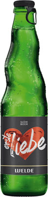 Das Bier Welde Erste Liebe wird hier als Produktbild gezeigt.