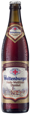 Das Bier Weltenburger Kloster Hefe-Weißbier Dunkel wird hier als Produktbild gezeigt.