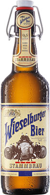 Das Bier Wieselburger Bier Stammbräu wird hier als Produktbild gezeigt.