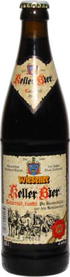 Das Bier Wiesener Keller Bier wird hier als Produktbild gezeigt.