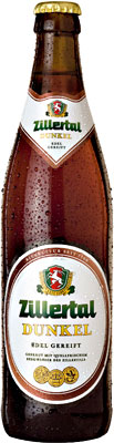 Das Bier Zillertal Dunkel wird hier als Produktbild gezeigt.