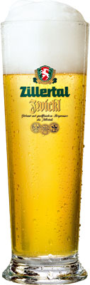 Das Bier Zillertal Zwickl wird hier als Produktbild gezeigt.