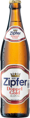 Das Bier Zipfer Doppelgold wird hier als Produktbild gezeigt.