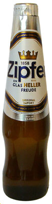 Das Bier Zipfer Original Import wird hier als Produktbild gezeigt.
