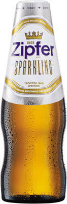 Das Bier Zipfer Sparkling wird hier als Produktbild gezeigt.