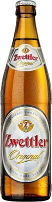 Das Bier Zwettler Original wird hier als Produktbild gezeigt.
