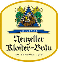 Das Logo der Brauerei Klosterbrauerei Neuzelle wird hier gezeigt.