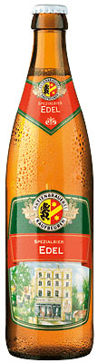 Das Bier Aktienbrauerei Kaufbeuren Spezialbier Edel wird hier als Produktbild gezeigt.