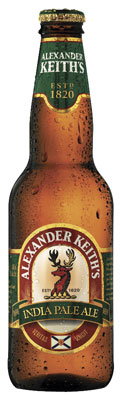 Das Bier Alexander Keith's India Pale Ale wird hier als Produktbild gezeigt.