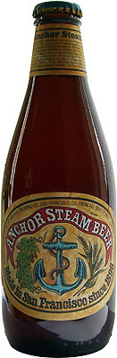 Das Bier Anchor Steam Beer wird hier als Produktbild gezeigt.