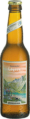 Das Bier Appenzeller Légère wird hier als Produktbild gezeigt.