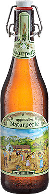 Das Bier Appenzeller Naturperle Naturtrüb wird hier als Produktbild gezeigt.