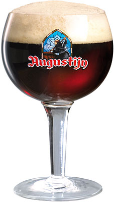 Das Bier Augustijn Donker wird hier als Produktbild gezeigt.