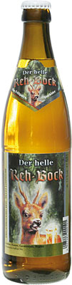 Das Bier Der helle Reh-Bock wird hier als Produktbild gezeigt.