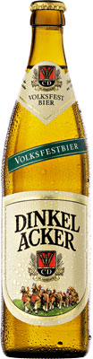 Das Bier Dinkelacker Volksfestbier wird hier als Produktbild gezeigt.