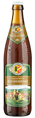 Das Bier Dunkles Weizen Steingadener wird hier als Produktbild gezeigt.