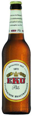 Das Bier EKU Pils wird hier als Produktbild gezeigt.