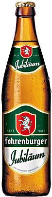 Das Bier Fohrenburger Jubiläum wird hier als Produktbild gezeigt.