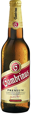 Das Bier Gambrinus Pilsner wird hier als Produktbild gezeigt.
