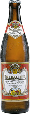 Das Bier Irlbacher Premium Vollbier Hell wird hier als Produktbild gezeigt.