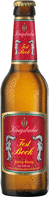 Das Bier Königsbacher Fest Bock wird hier als Produktbild gezeigt.