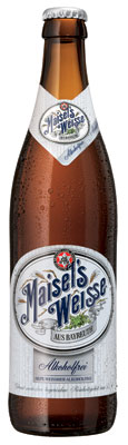 Das Bier Maisel's Weisse Alkoholfrei wird hier als Produktbild gezeigt.
