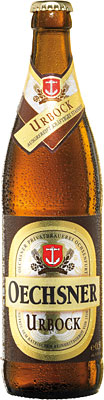 Das Bier Oechsner Ur-Bock wird hier als Produktbild gezeigt.