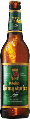 Das Bier Original Königshofer Alt wird hier als Produktbild gezeigt.