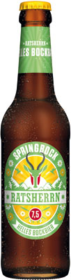 Das Bier Ratsherrn Springbock wird hier als Produktbild gezeigt.