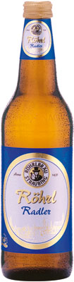 Das Bier Röhrl Radler wird hier als Produktbild gezeigt.