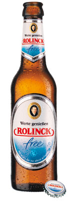 Das Bier Rolinck Alkoholfrei wird hier als Produktbild gezeigt.