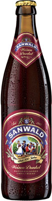 Das Bier Sanwald Weizen Dunkel wird hier als Produktbild gezeigt.