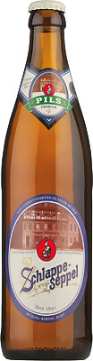 Das Bier Schlappeseppel Pils wird hier als Produktbild gezeigt.