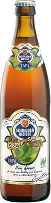 Das Bier Schneider Weisse Tap 4 Mein Grünes wird hier als Produktbild gezeigt.