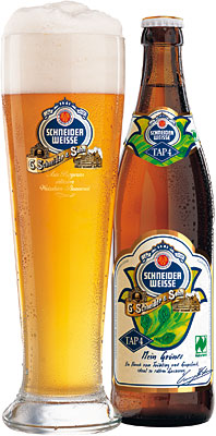 Das Bier Schneider Weisse Tap 4 Mein Grünes wird hier als Produktbild gezeigt.