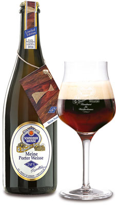 Das Bier Schneider Weisse TapX Meine Porter Weisse wird hier als Produktbild gezeigt.
