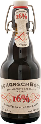 Das Bier Schorschbock 16% wird hier als Produktbild gezeigt.