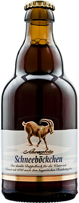 Das Bier Schwarzbräu Schneeböckchen wird hier als Produktbild gezeigt.