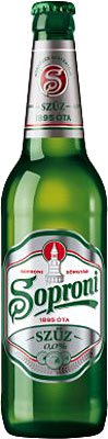 Das Bier Soproni Sz?z 0,0% wird hier als Produktbild gezeigt.