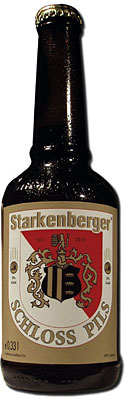 Das Bier Starkenberger Schloss Pils wird hier als Produktbild gezeigt.