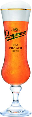 Das Bier Staropramen Granát wird hier als Produktbild gezeigt.