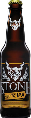 Das Bier Stone Go To IPA wird hier als Produktbild gezeigt.