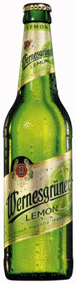 Das Bier Wernesgrüner Lemon wird hier als Produktbild gezeigt.